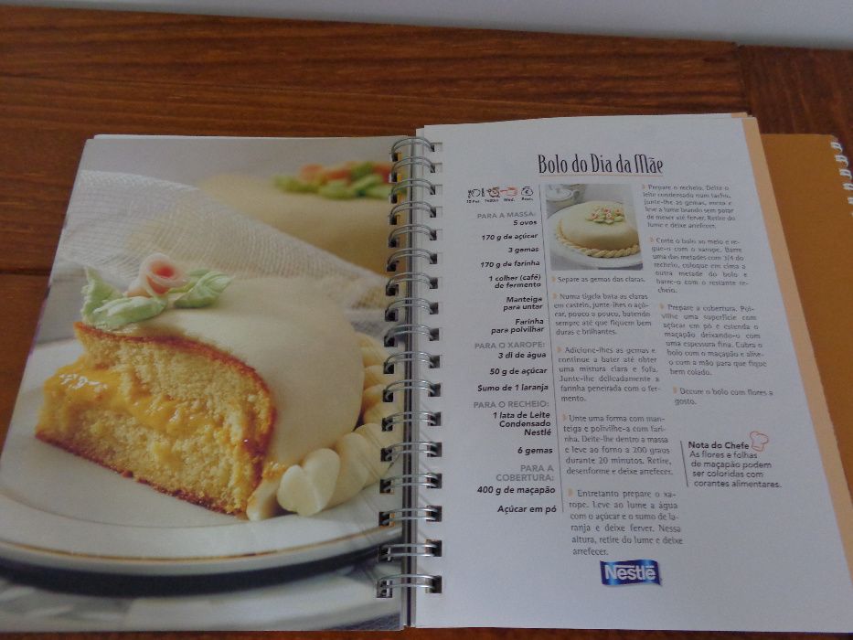 Livro Doce da Compal, receitas de doces