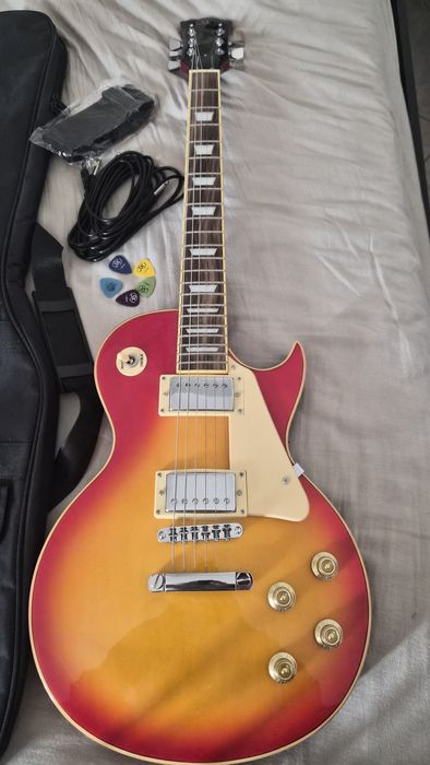 Guitarra sx estilo les paul