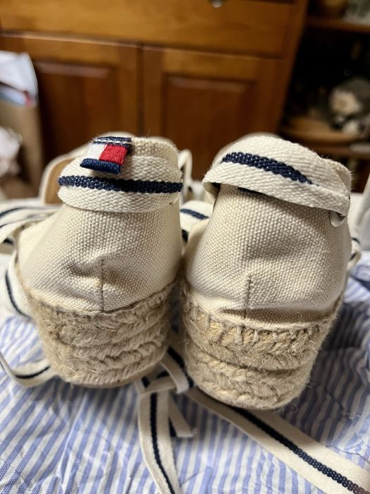 Sandálias 39 Tommy Hilfiger em lona