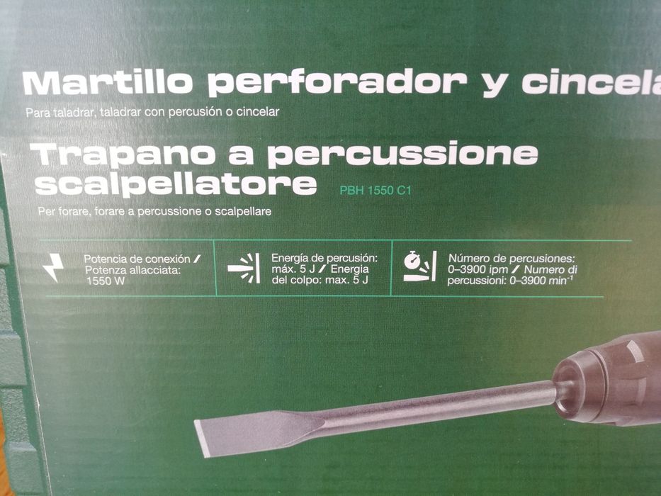 Martelo demolição Parkside novo