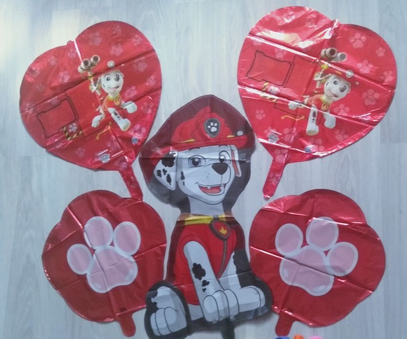Zestaw 17 balonów Psi Patrol