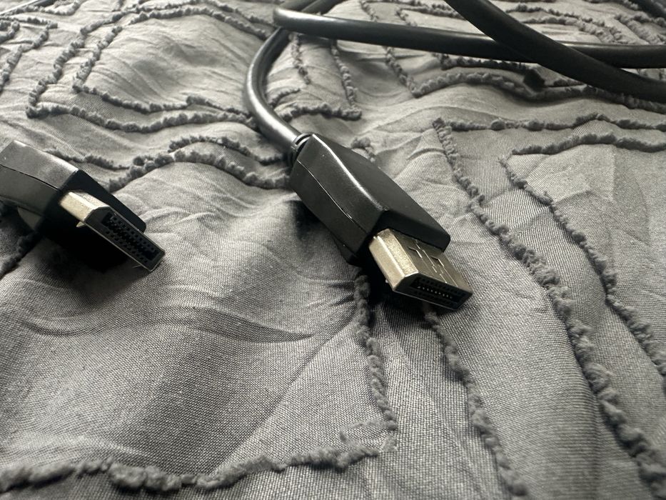 Kabel display port - display port CZARNY 180cm