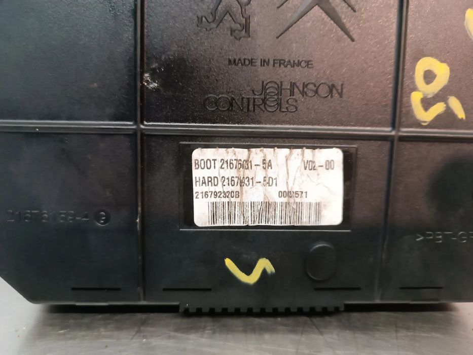 CAIXA DE FUSIVEIS / BSI CITROEN C4 / C5 9656530580