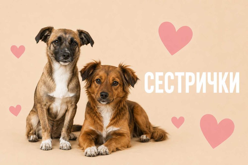 Собаки в добрі руки (дівчатка, невеликі, ніжні, вакциновані, не на ланцюг)