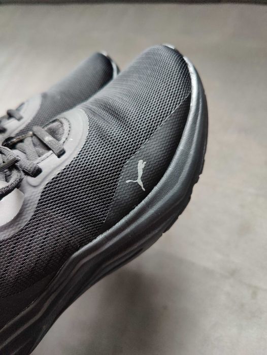 Кросівки кроссовки puma soft foam+ 42.5 27.8 см сетка чорні