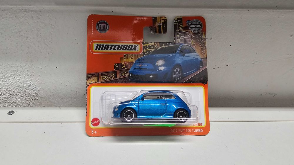 Matchbox 2019 Fiat 500 Turbo
