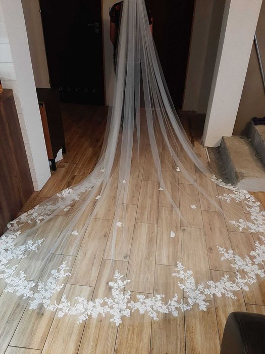 Wyjątkowa suknia ślubna Tom Sebastien ZAFIRA 38/40