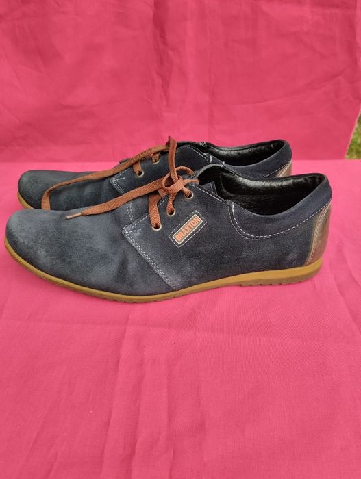 Туфли мужские замшевые 41 размер.