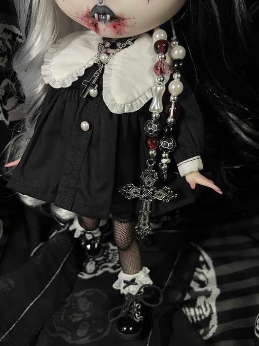 Кастомна лялька блайз custom blythe doll monster high монстер хай