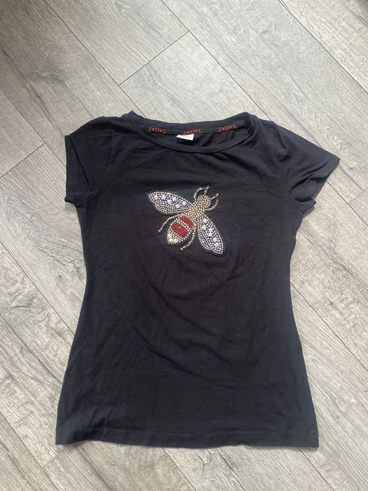 Czarna koszulka, t-shirt rozm M by o la la !