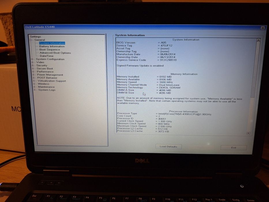 Laptop Dell 5440