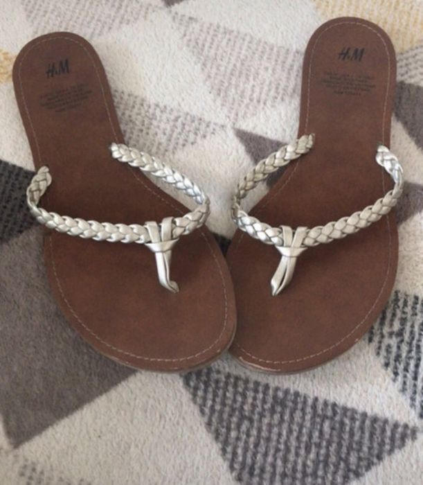 Klapki H&M japonki rozmiar 37