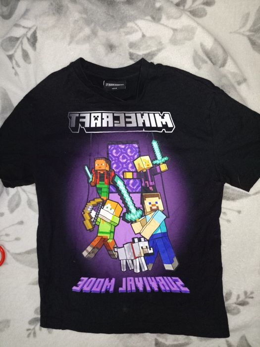 Minecraft Koszulka chłopięca 134