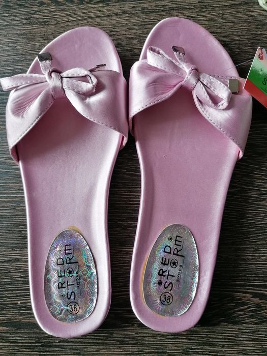 Śliczne klapki rozm 36,
