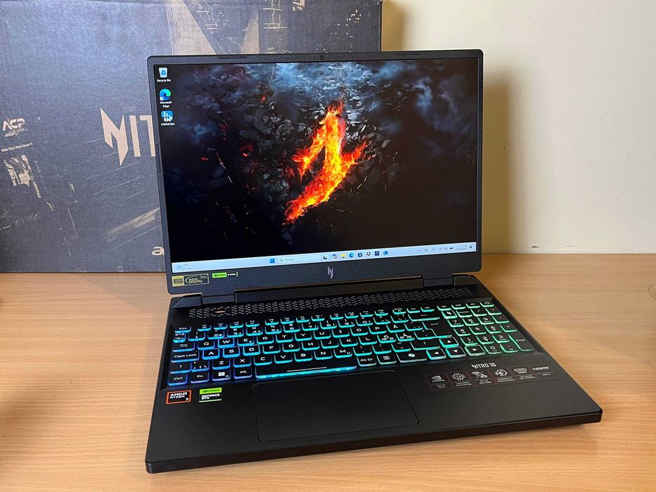 Acer Nitro AN16-42 16" WUXGA 180Hz / Ryzen 7 8845HS / RTX 4060 8GB / 16GB DDR5 / SSD 512GB | Магазин | Гарантія