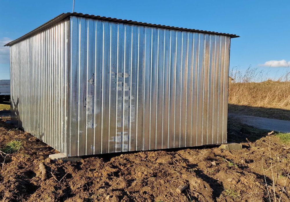 Blaszak/Garaż na budowę ---  OCYNK 3x5m -- Promocja