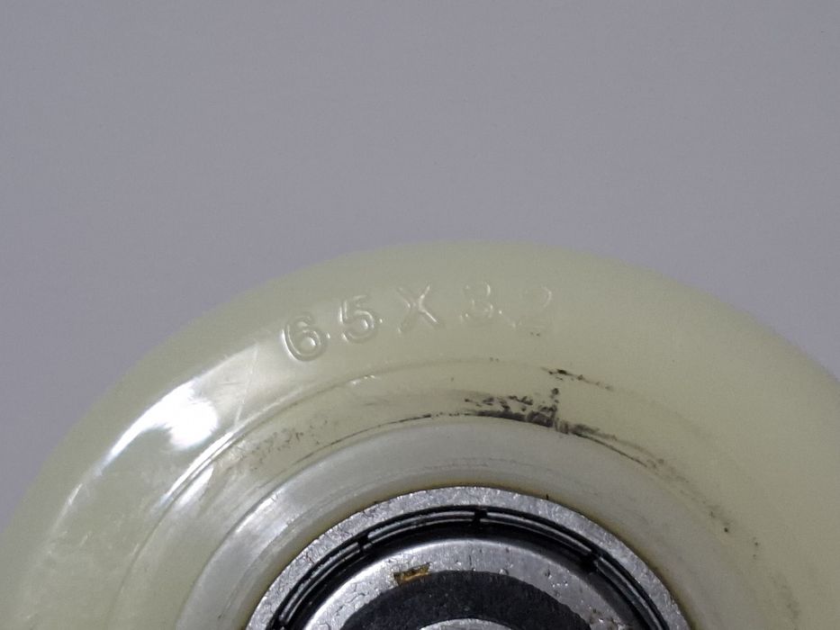 Roda carga para xarrinho de teanporte 65 x 32mm (50Kg) -  Nova