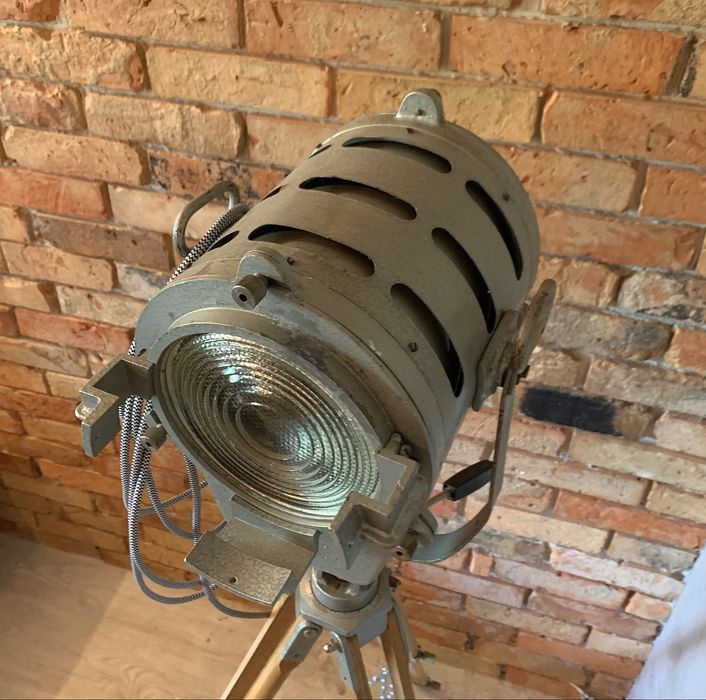 Lampa Prl podlogowa Loft  zabytek Prl