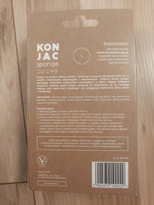 Gąbka konjack yasumi Aloe vera nowa hit viral style new hot Basic must have premium