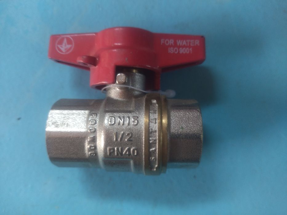 Кран шаровой кульовий santan 1/2 dn15 premium pn40 вн-вн