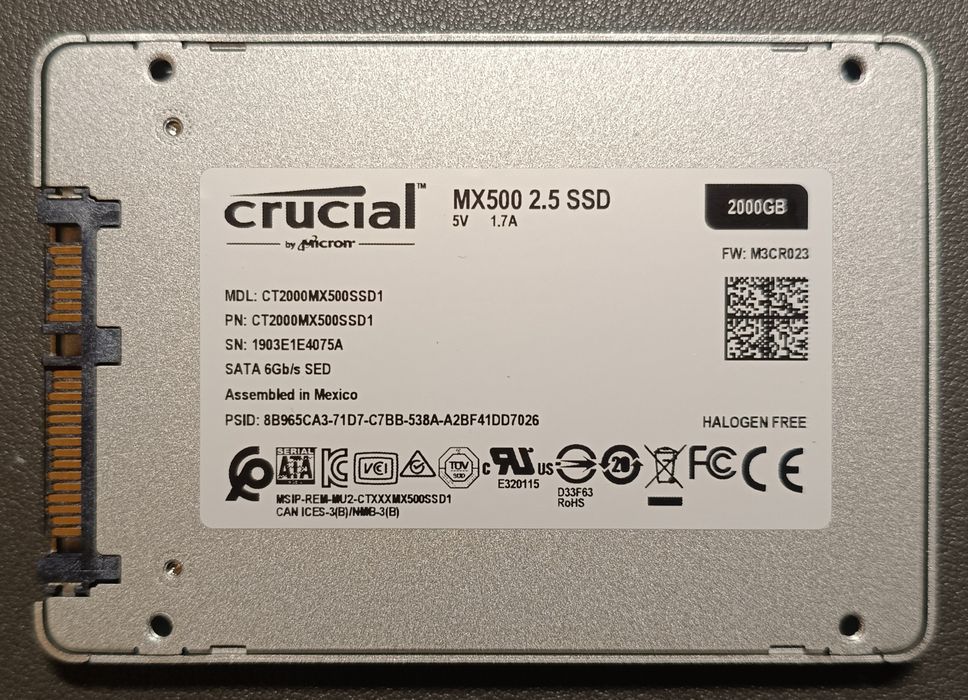 crucial mx500 500gb - купить комплектующие для ПК - Цена на OLX.ua