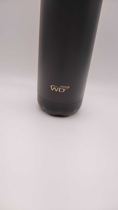 Garrafa Térmica WD 750ml Inox Preta – Outdoor, Camping & Uso Diário