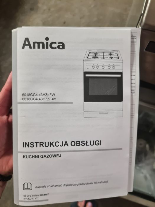 Kuchenka gazowa Amica