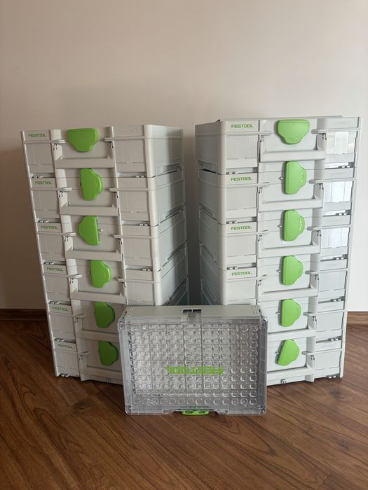 Nowe walizki Festool Systainer3 - Zestaw 13 szt