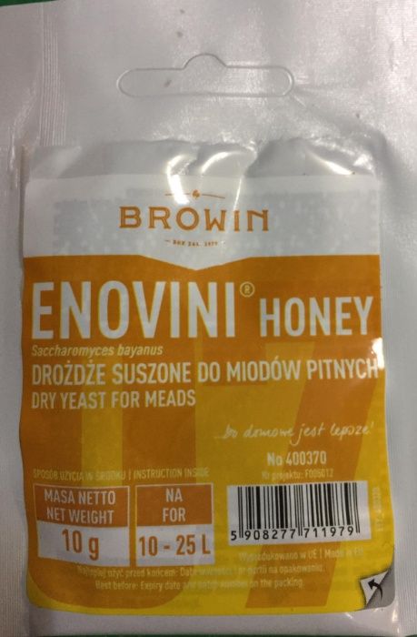 Levedura e Nutriente, o pack ideal para a fermentação do teu HIDROMEL!