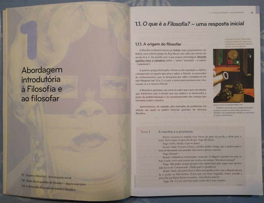 Manual "Novos Contextos - Filosofia 10ºAno" Porto Ed 2017 - Como NOVO!