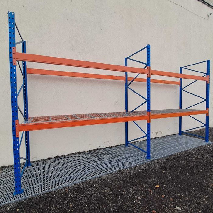 Regał paletowy, regał magazynowy, regał dla firmy, regał do garażu