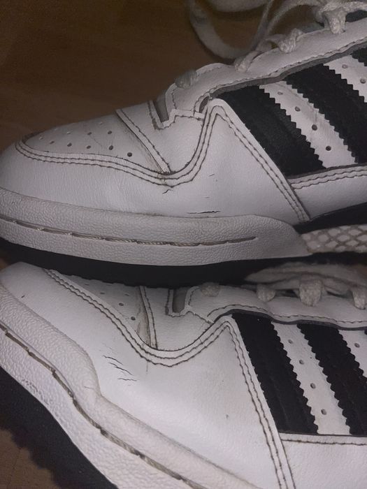 Adidas forum low białe klasyczne oryginalne buty sneakersy