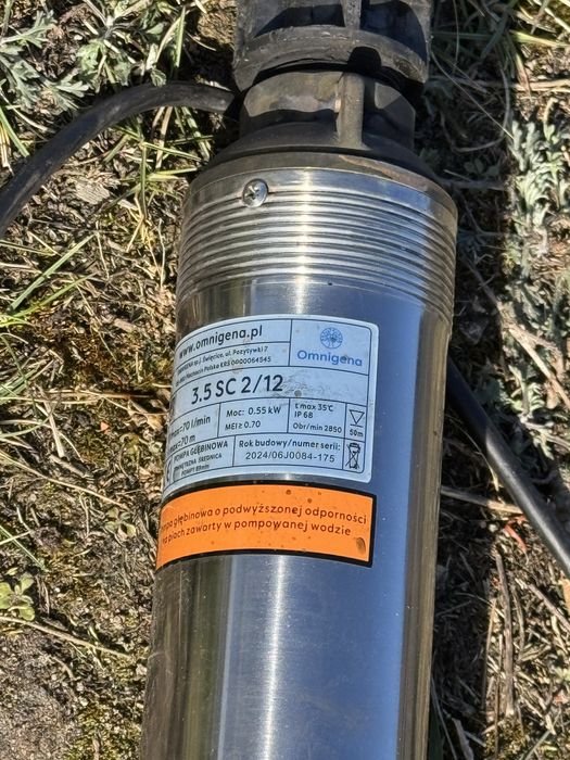 Pompa głębinowa Omnigena 3,5 SC 2/12 230V 0.55kW