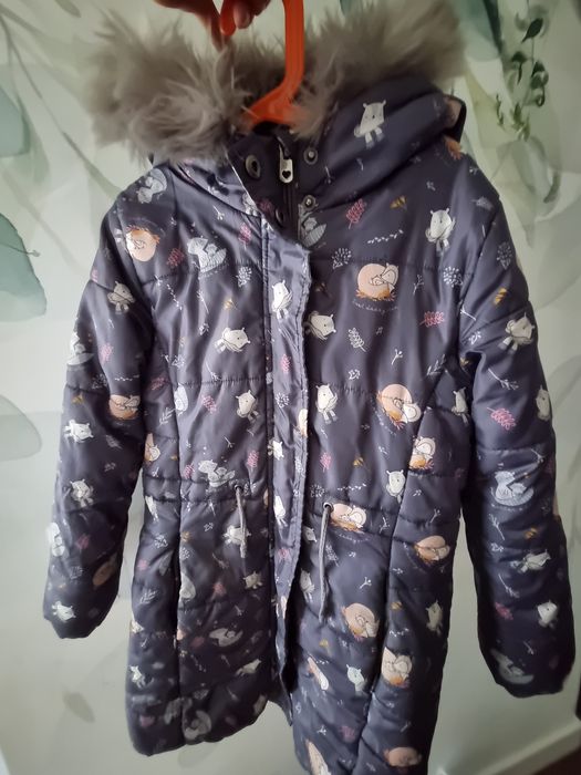 Kurtka zimowa dla dziewczynki Smyk  cool club 134