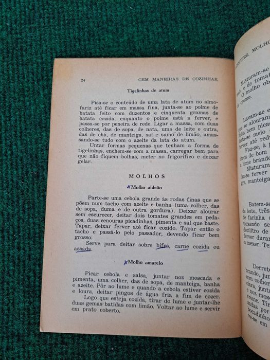 100 Maneiras de Cozinhar - 9 livros - Rosa Limpo