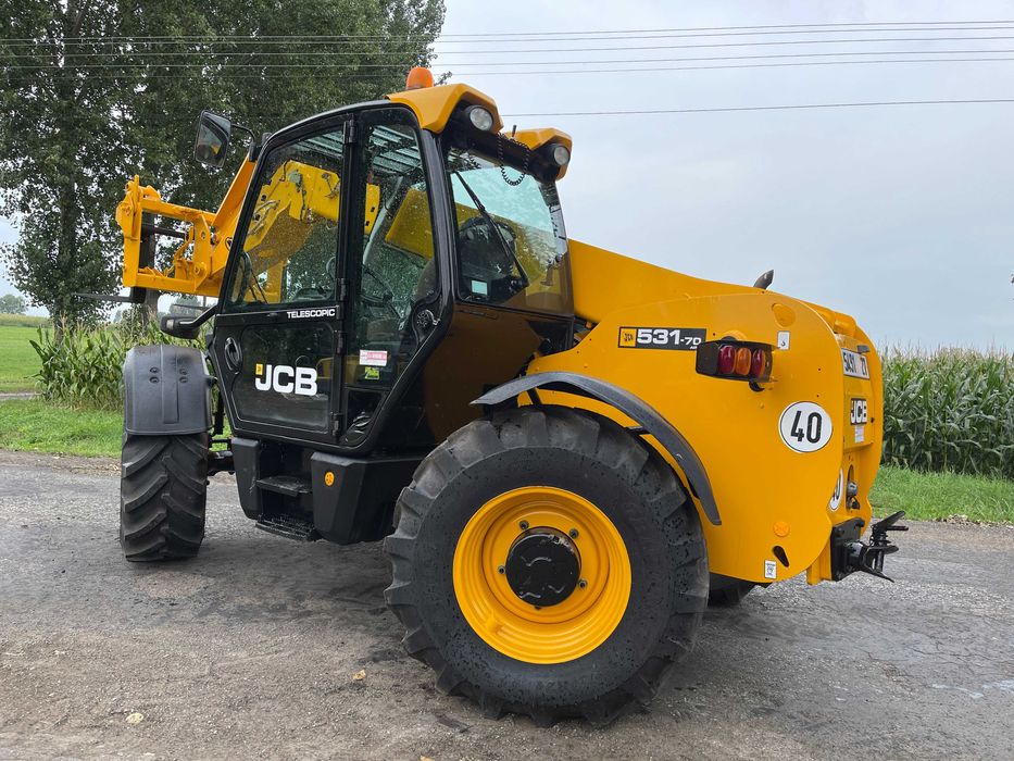 Ładowarka teleskopowa Jcb 531-70 AGRI 2014 ROK_7 Metrów 3.1 Tony_Bez DPF I AD BLUE_Bardzo ładny stan_Gotowa do pracy_Nowe opony_Leasing Kredyt!