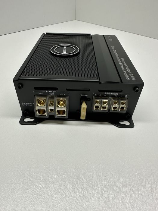 Автомобільний 2-х канальний підсилювач -DECKER PS 2.110, новий