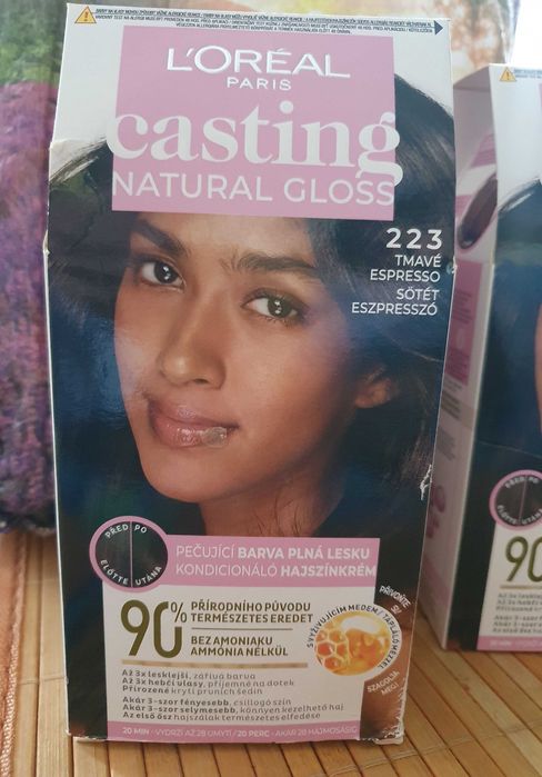 L'Oreal Casting natural gloss 223 ciemne espresso.