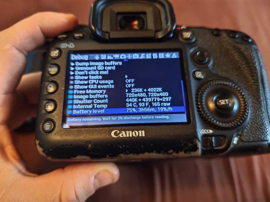 Lustrzanka Canon 5D mark III
