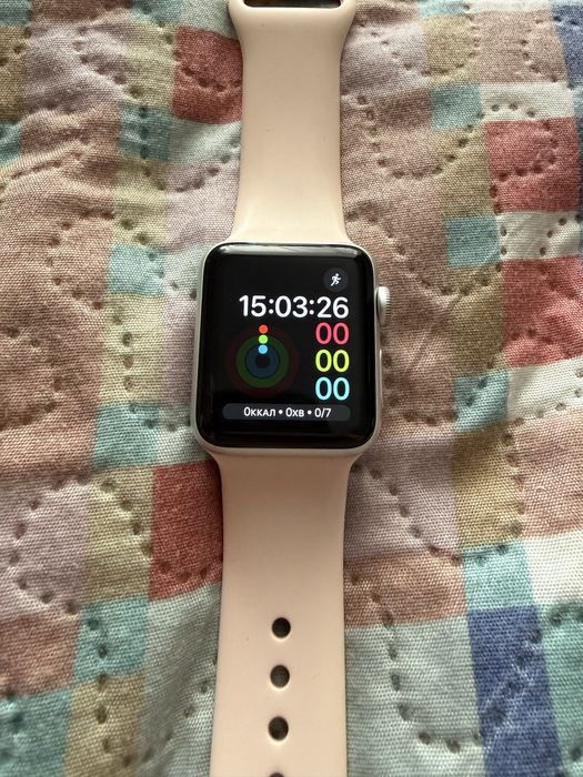 Смарт-годинник apple watch series 3 38mm aluminum case