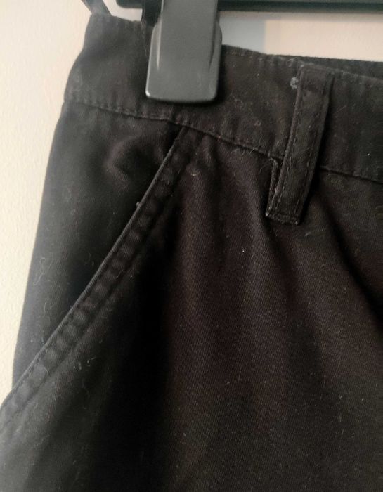 Spodnie czarne bawełna 100% wysoki stan Bonprix r.42