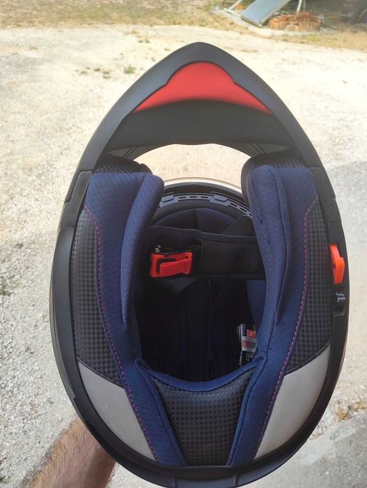 Capacete MT Helmets Modular/Rebatível com Óculos de Sol Integrados – Tamanho L