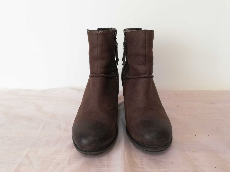 Buty botki skórzane Clarks UK 5 rozmiar 38 wkładka 25 cm