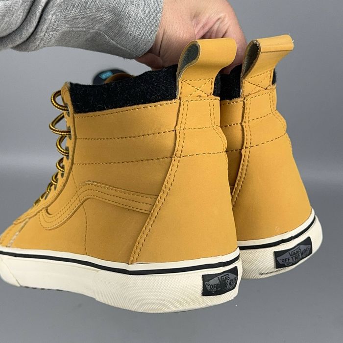 Vans Sk8 Hi MTE демисезон ботинки кеди кросівки кеды кроссовки обувь взуття черевики для міста класичні ванс кожа шкіра шузи черевики