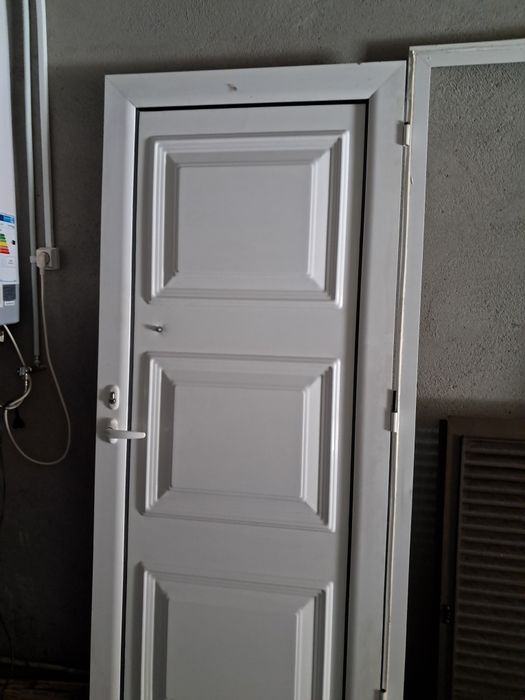 Venda porta aluminios branca 0.86 2.03