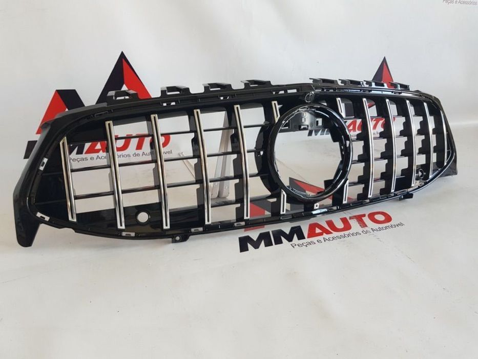 Grelha Frontal Mercedes CLA W118 GTR Panamericana Cromada