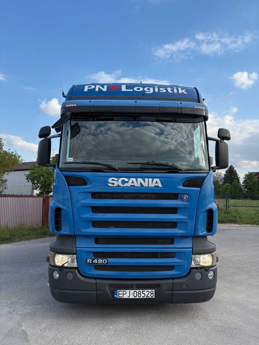 SCANIA R420 6X2 OPTICRUISE/ skrętna oś/ aktyw. tempomat