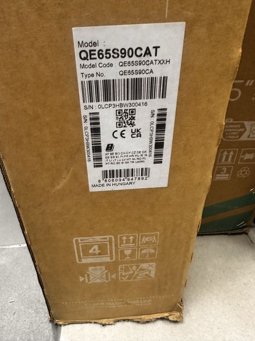 Telewizor OLED Samsung QE65S90C 65 cali 4K UHD 144Hz