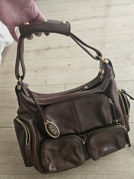 Bolsa tod's castanha