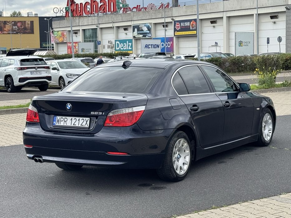 Bmw e60~2.5benz~Automat~Polift~Full Opcja~Head Up~Komforty~Maszaze~Tyl naped~